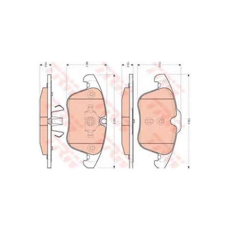Plaquettes de frein av