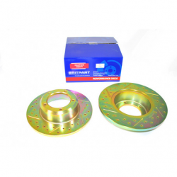 DISQUE DE FREIN AV PLEIN PERCES RAINURES