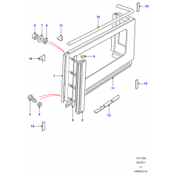 JOINT MOUSSE DEF entre hard top et caisse