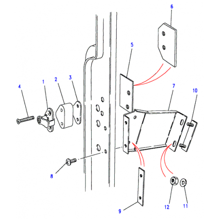 GACHE DE SERRURE DEFENDER
