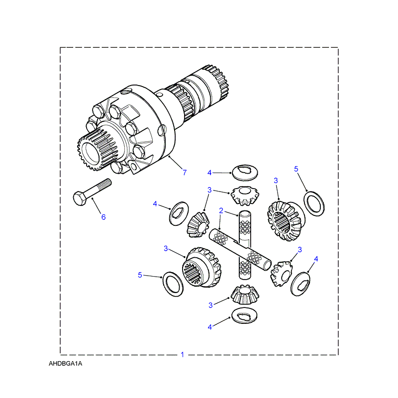 RONDELLE DE PRESSION DIFF BOITE TRANSFERT