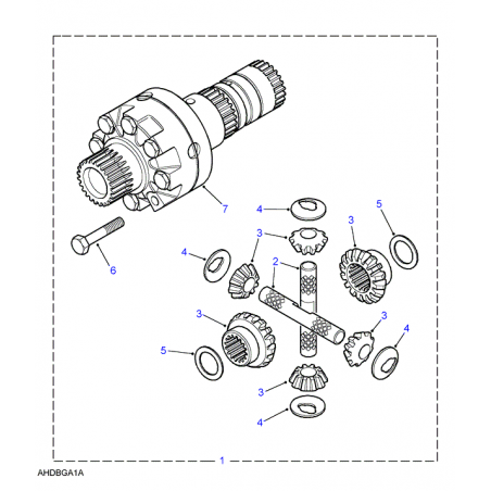 RONDELLE DE PRESSION DIFF BOITE TRANSFERT