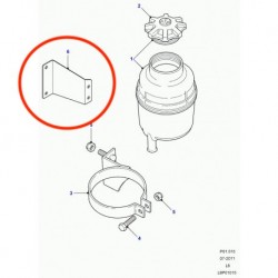 Support Bocal Direction Defender TD4
