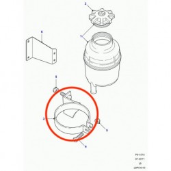 Support Bocal Direction Defender TD4