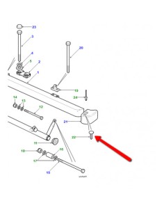 AGRAFFE DE PARE CHOC DEFENDER 2