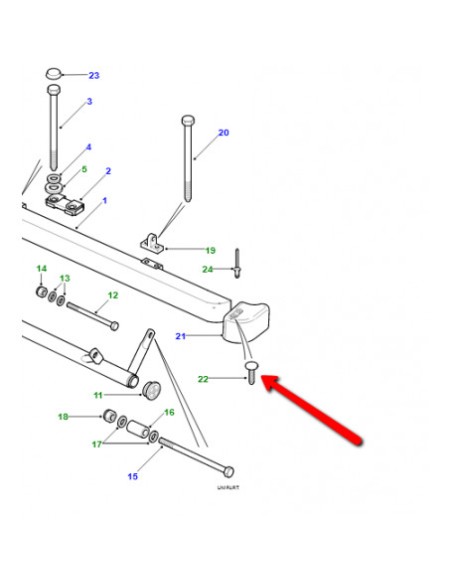 AGRAFFE DE PARE CHOC DEFENDER