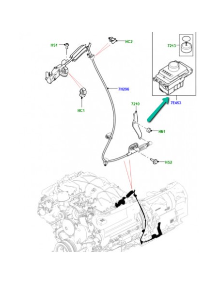 Module de transfert commande Vitesses boite automatique