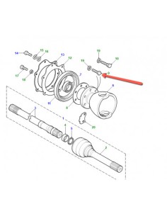Vis de fixation de bol 2