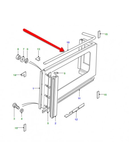D'etanchéité D/ Sup entre Toit. Hard Top