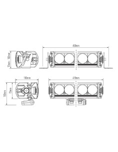Phare LED Lazer Triple 2