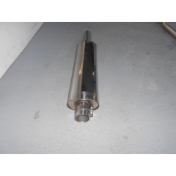 Silencieux arrière Inox Triumph 2