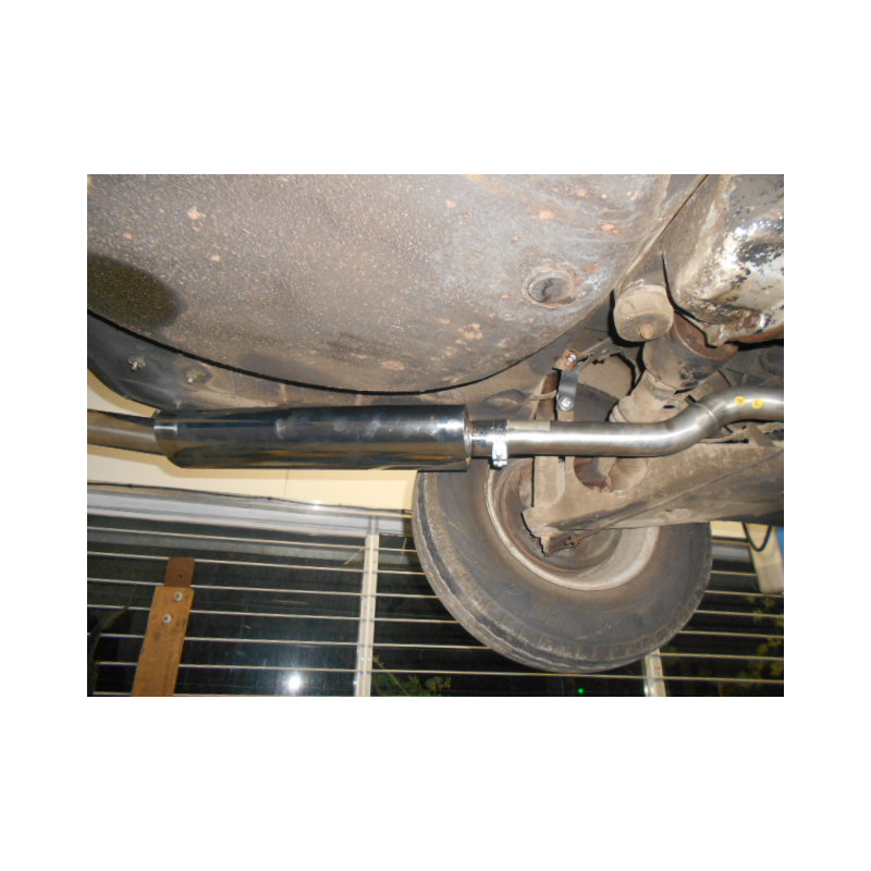 Silencieux arrière Inox Triumph