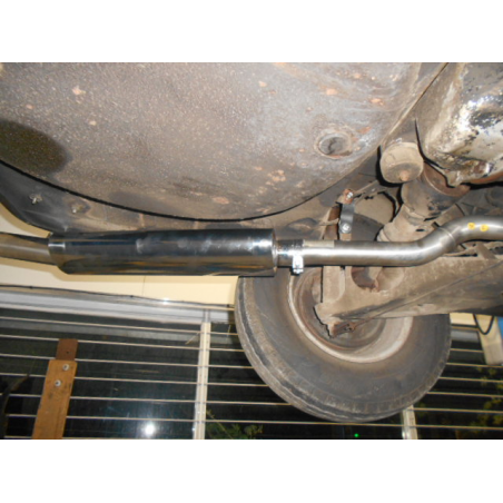 Silencieux arrière Inox Triumph